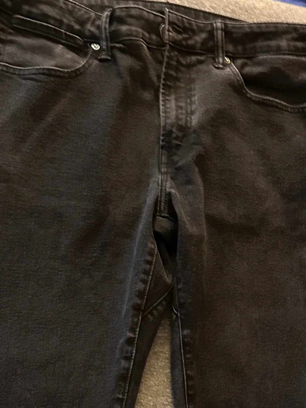 American Eagle Air Flex + Jeans Black Skinny Mens 34/30